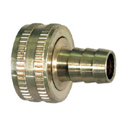 3/4 Inch X 3/8 Inch Female Hose X Barb Hose Brass Garden Hose
