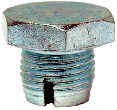 11/16-16 X Bright Zinc Plated Steel Oil Drain Plug