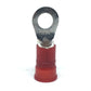 8 Gauge Nylon Insulated Ring Terminal Red 1/4 Inch Stud