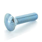 5/16-18 x 1-3/4 Inch Coarse Zinc Plated A307 Grade A Round Head Carriage Bolt