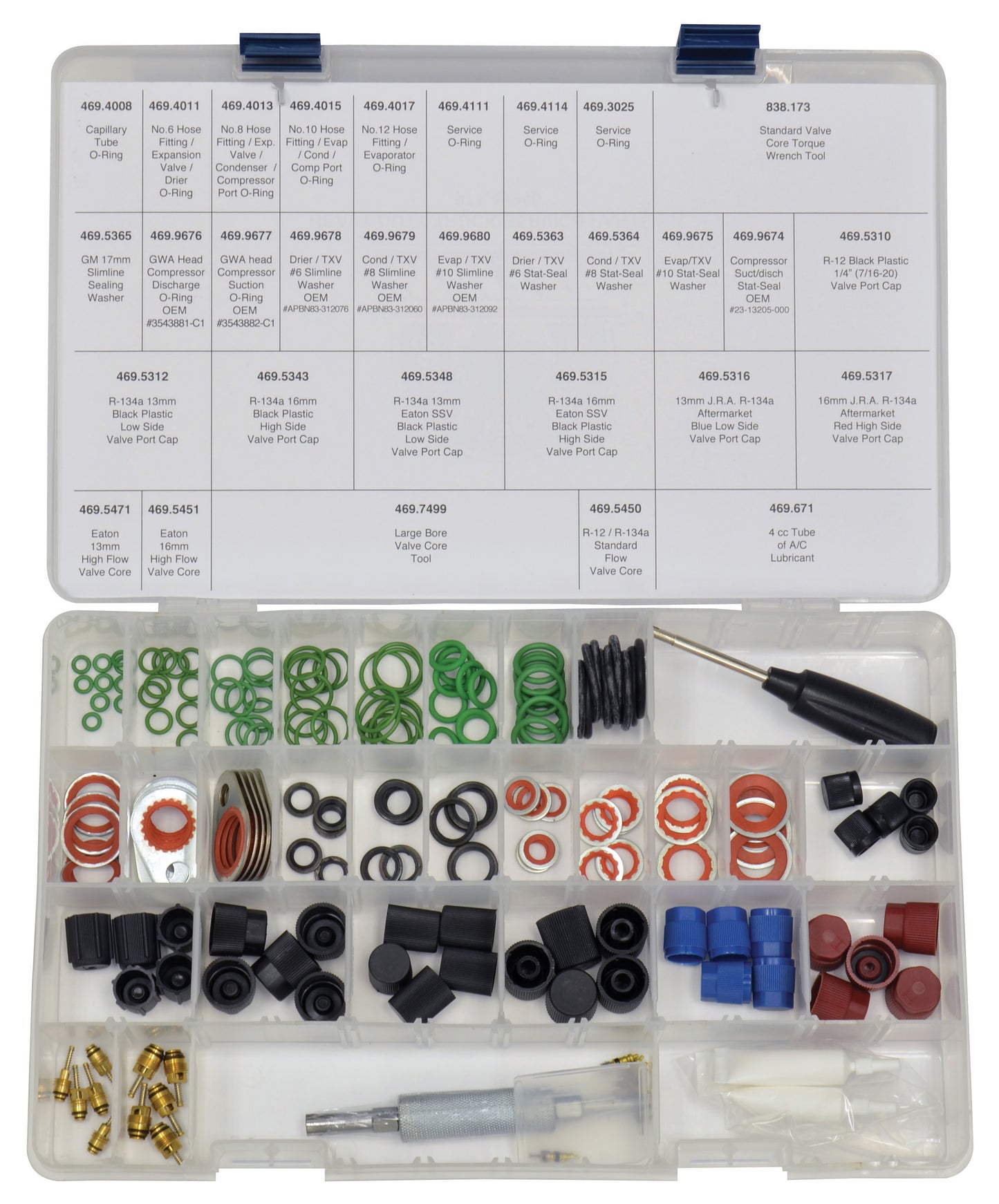 Master Ac Service & Repair Kit Heavy-Duty Truck