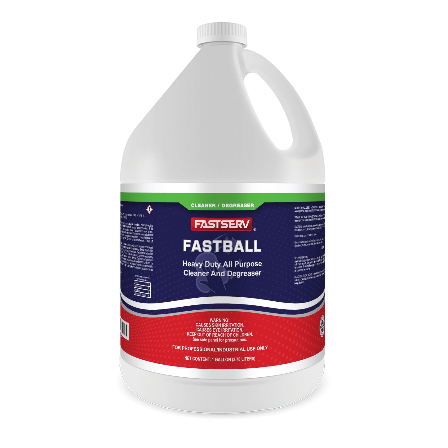 FastServ Fastball Heavy-Duty All-Purpose Cleaner & Degreaser  - 1 Gallon Bottle