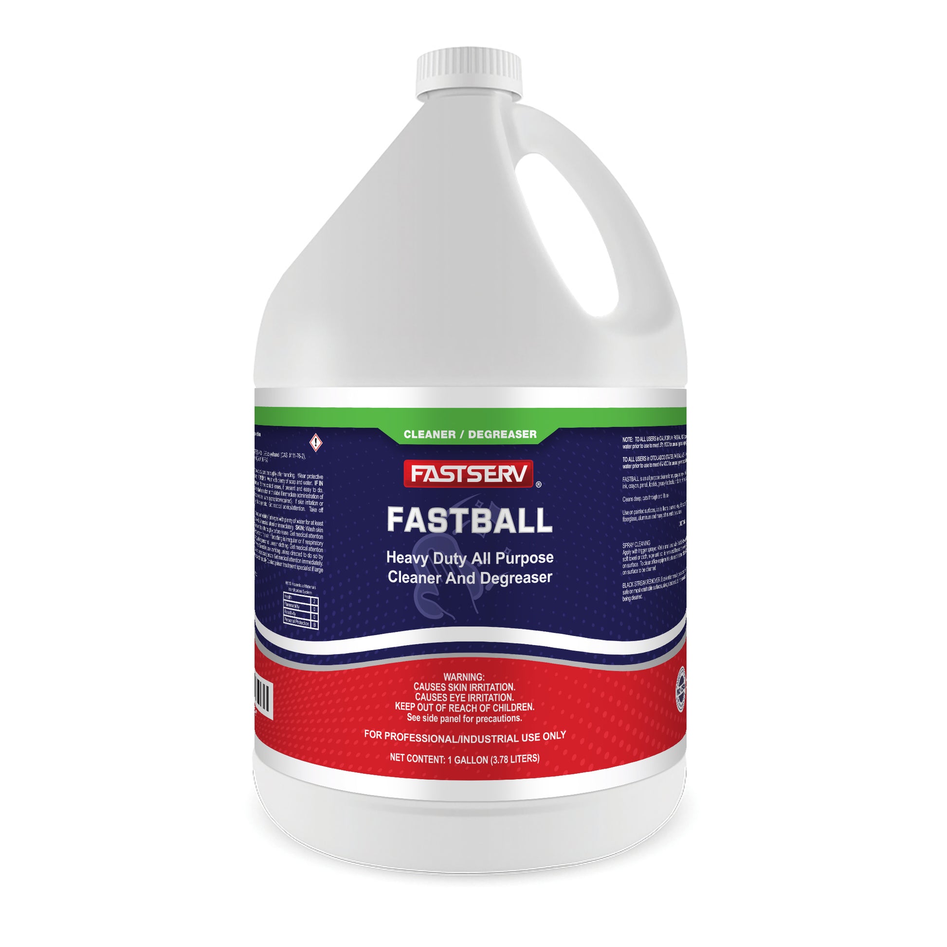FastServ Fastball Heavy-Duty All-Purpose Cleaner & Degreaser  - 1 Gallon Bottle