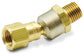 1/4 Inch FPT X 1/4 Inch MPT Ball Swivel Conversion Fitting