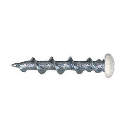 3/16 Inch x 1-1/4 Inch White Pan Head Concrete Screws Wall-Dog� Anchor - 100 Per Box