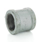 1/2" Schedule 40  Female NPT Galvanized Welded Malleable Iron Pipe Coupling USA