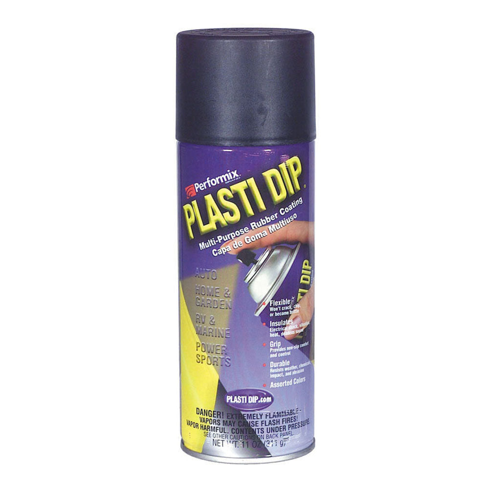 Plasti Dip Spray Multi-Purpose Rubber Coating Aerosol Black - 11 Oz