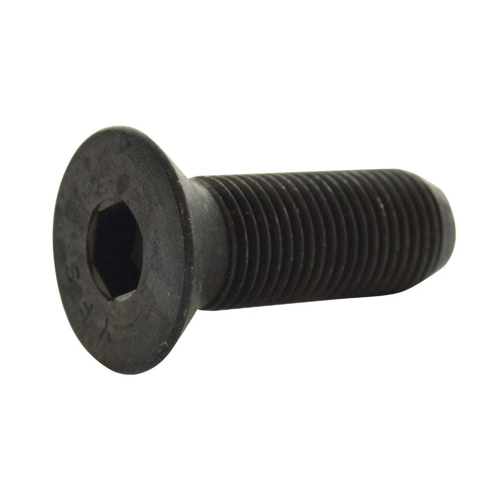 1/2-20 x 1-1/2 Inch Fine Black Oxide Medium Carbon Steel Flat Head Socket Cap Screw Usa
