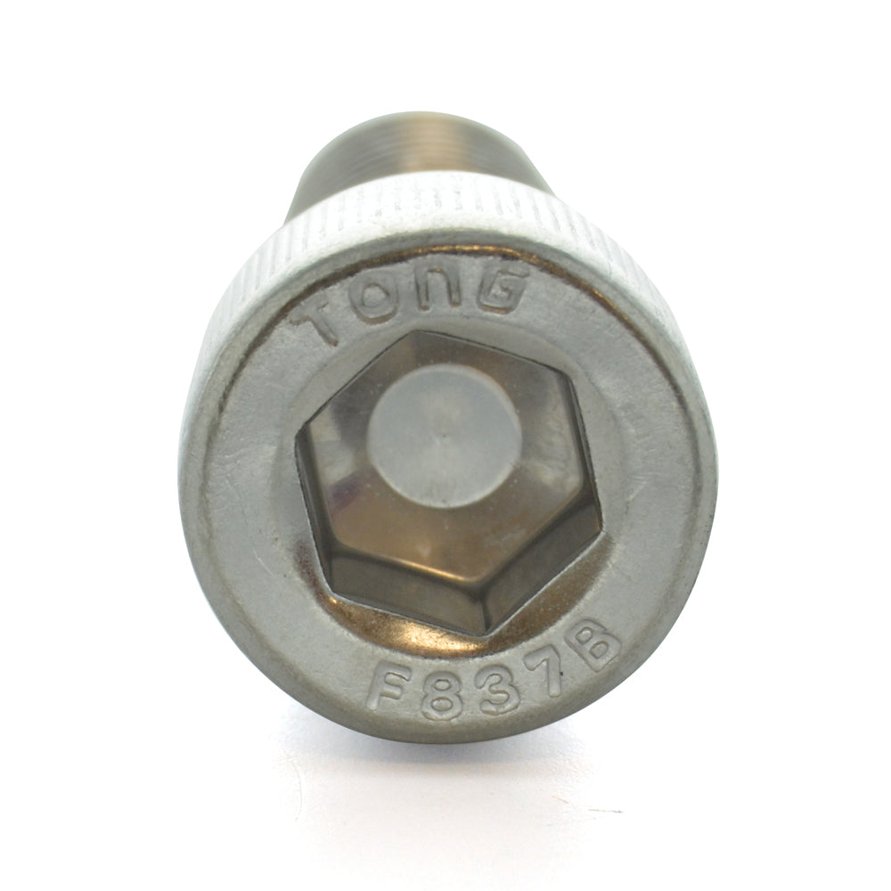 #2-56 x 1 Inch Coarse Plain 18-8 (A2) Stainless Steel Socket Cap Screw